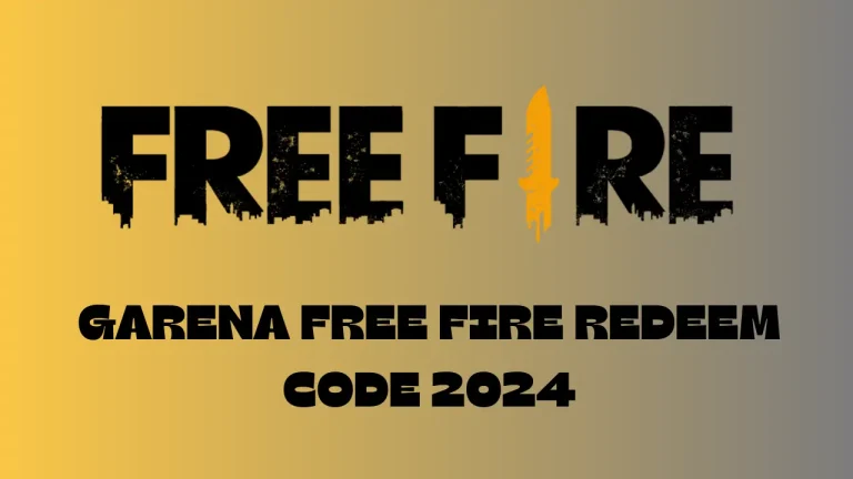 GARENA FREE FIRE REDEEM CODE 2024