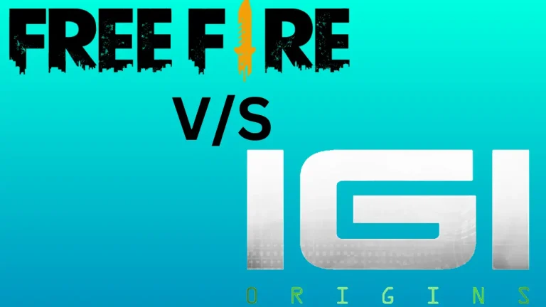 FREE FIRE VS IGI 2
